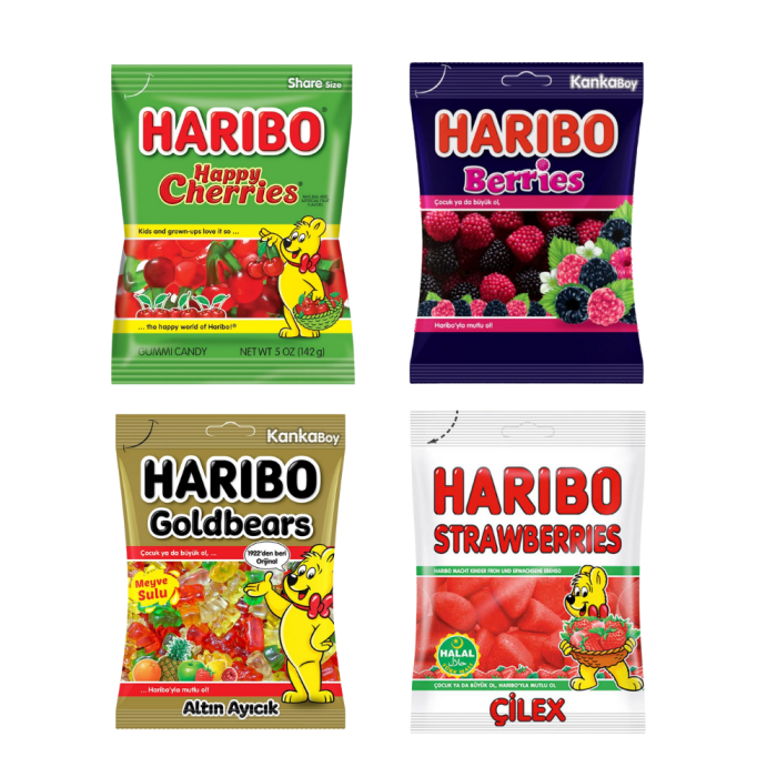 Haribo halal bonbon gélifiée