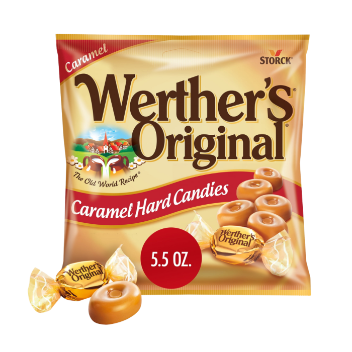 Werther’s Bonbon Caramel Dur Original 120 gr Werther's Bonbon Caramel Dur Original 120 gr