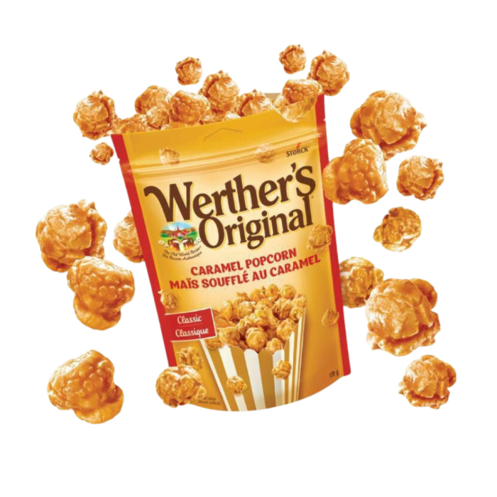 Werther’s Original Popcorn Caramel Classic 140 gr Werther's Original Popcorn Caramel Classic 140 gr