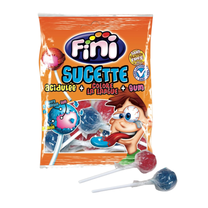 fini pop sucette fini tâche langue colorant