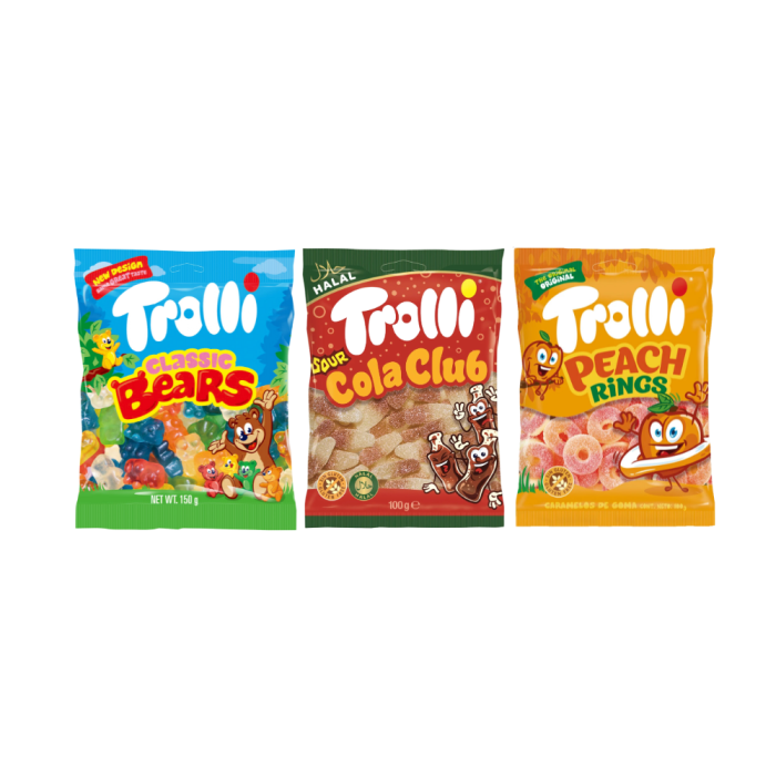 trolli bonbon halal gelifié 100 gr