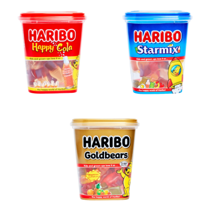 Haribo Halal 175 g – Happy Cola Starmix Oursons Goldberas Altin ayicik