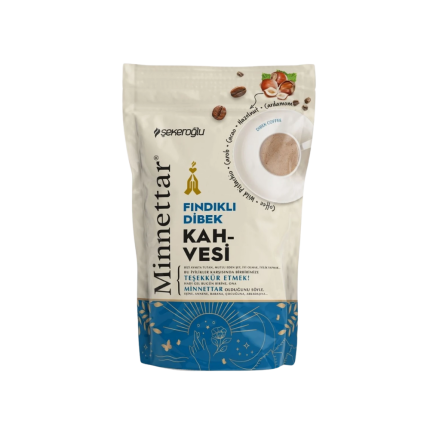 Café aux Noisettes et à la cardamome verte findikli dibek kahvesi minnettar