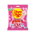 chupa chups sucette fraise love sachet 10 sucettes