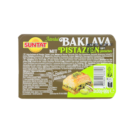 baklava aux pistaches