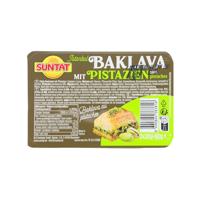 1 baklava aux pistaches