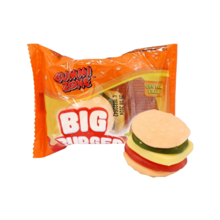 Gummi Zone Big Burger – Bonbon Gélifié Halal Ludique et Gourmand 28 g