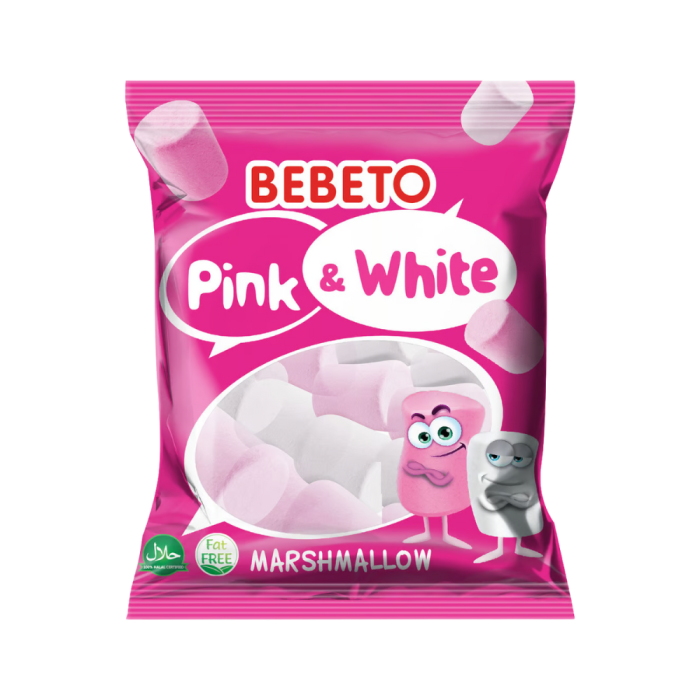 bebeto marshmallow rose blanc halal pink white bebeto marshmallow rose blanc halal pink white