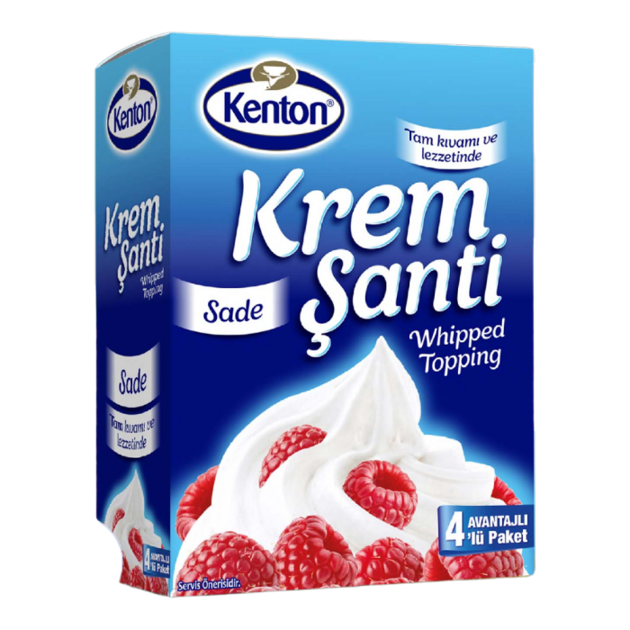crème chantilly en poudre kenton 300 gr 4 sachets