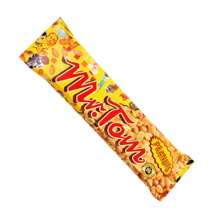 mr. tom barre cacahuètes peanut bar in caramel