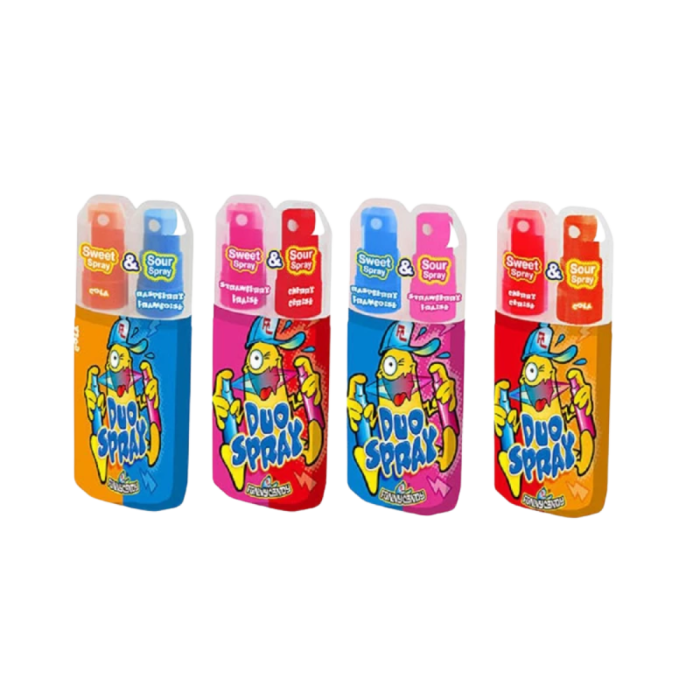 duo spray funny candy duo spray funny candy cola cerise framboise fraise