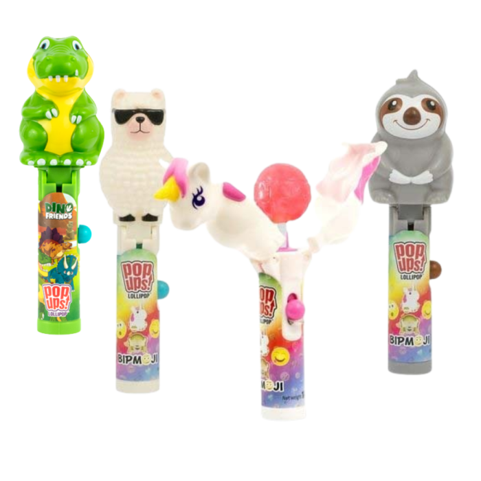 lollipop pop ups sucettes animaux