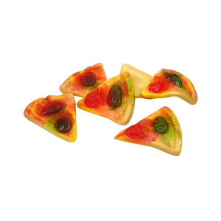 bonbon halal gelifiée pizza en tranche