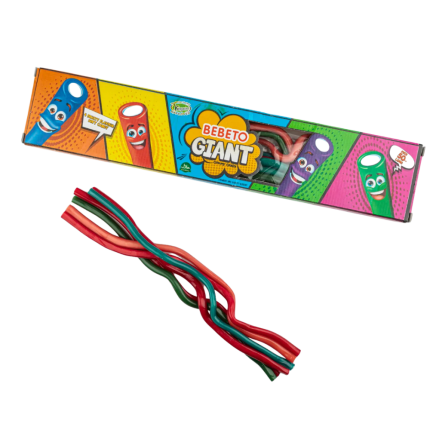 Bebeto Bâtons BONBON Géants Multifruit 400 g