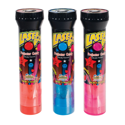 Funny Candy Laser Pop – Sucette Laser Fun et Gourmande 3 Goûts
