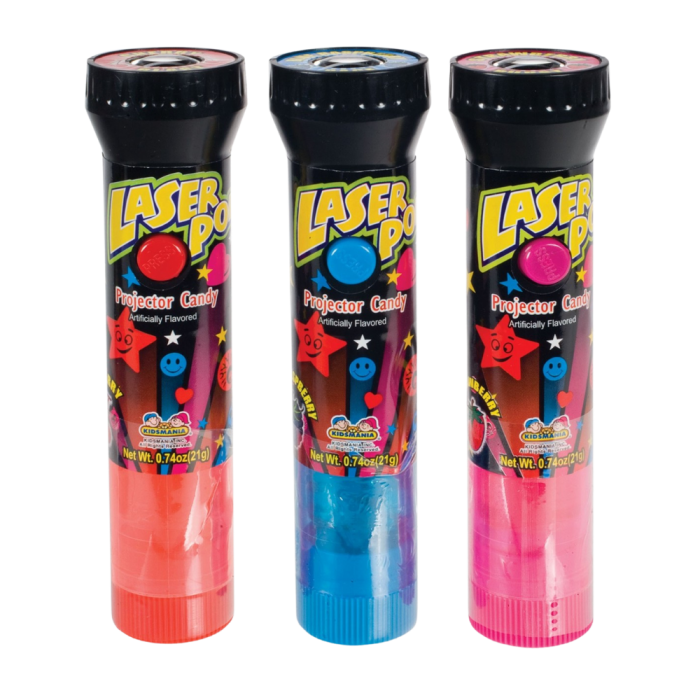 Funny Candy Laser Pop – Sucette Laser Fun et Gourmande 3 Goûts