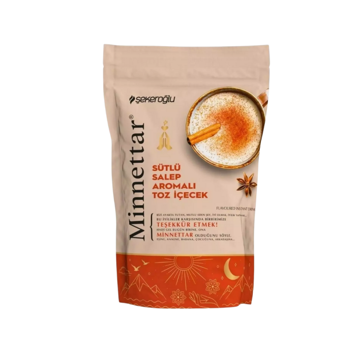 Minnettar Salep – Boisson lactée traditionnelle riche et réconfortante