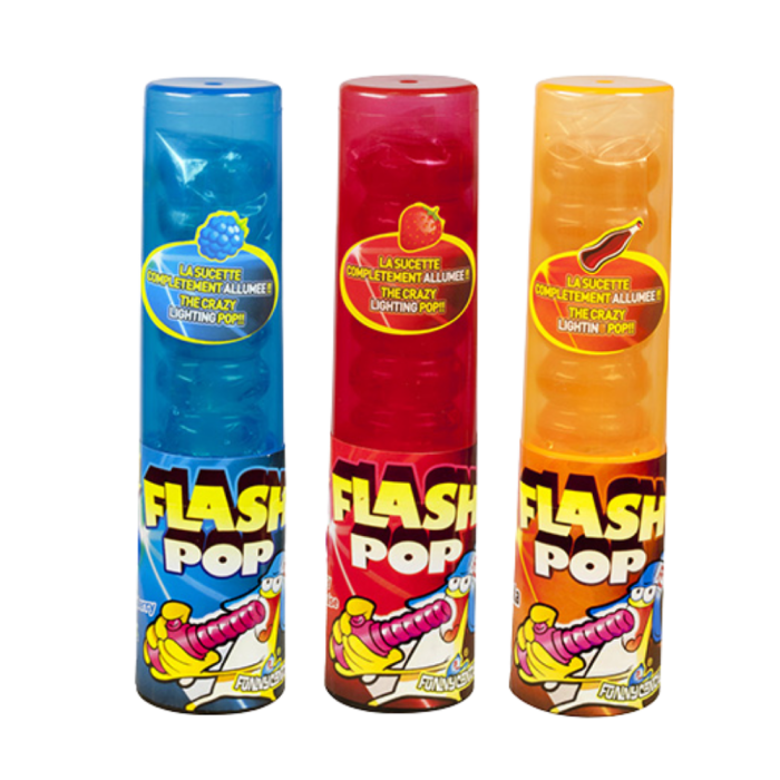 funny candy flash pop sucette complement allumee Funny Candy Flash Pop – Sucette Lumineuse 3 Choix
