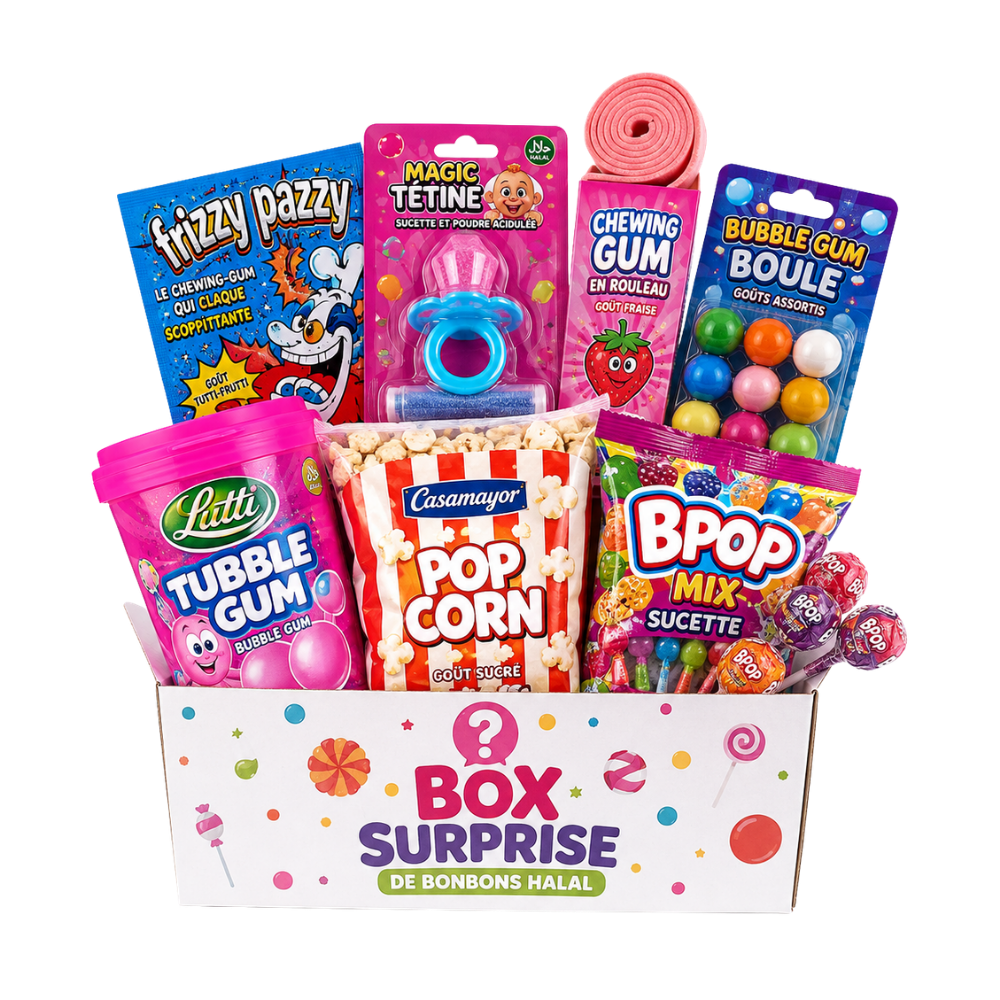 Box Surprise - Un Panier Gourmand et Fun Box Surprise bonbon